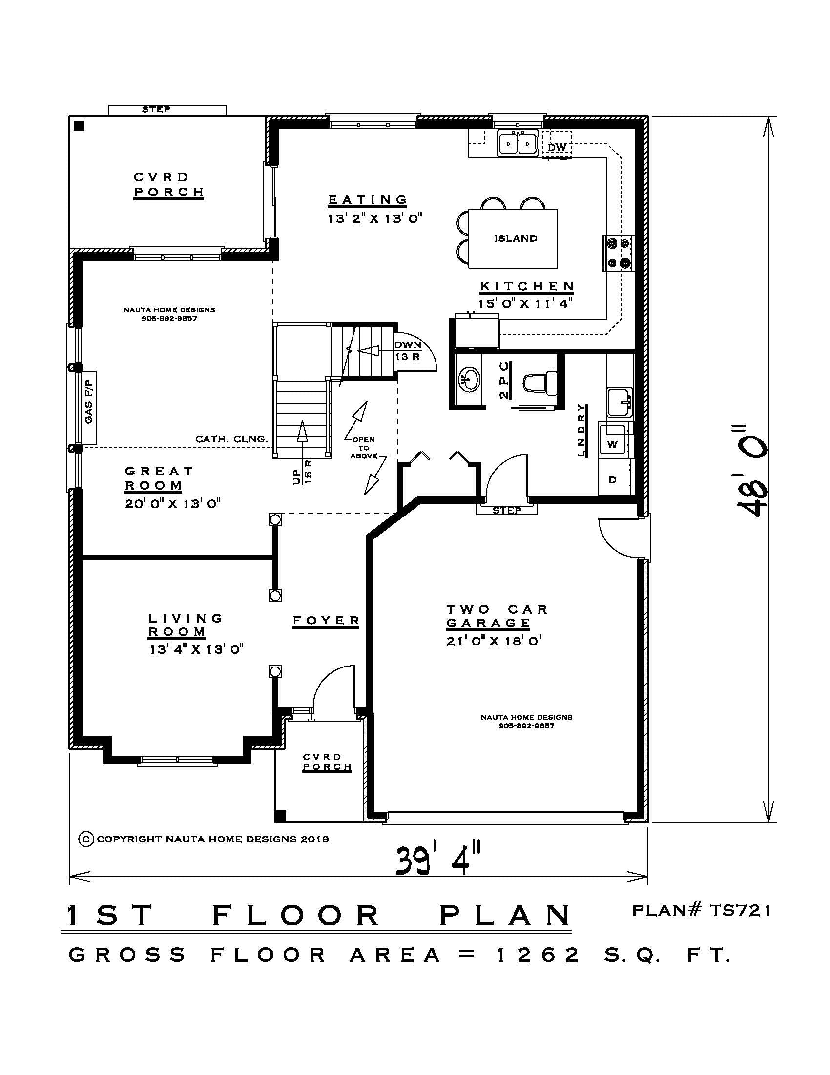 TS721- Custom Designed House Plan – Nauta Home Designs