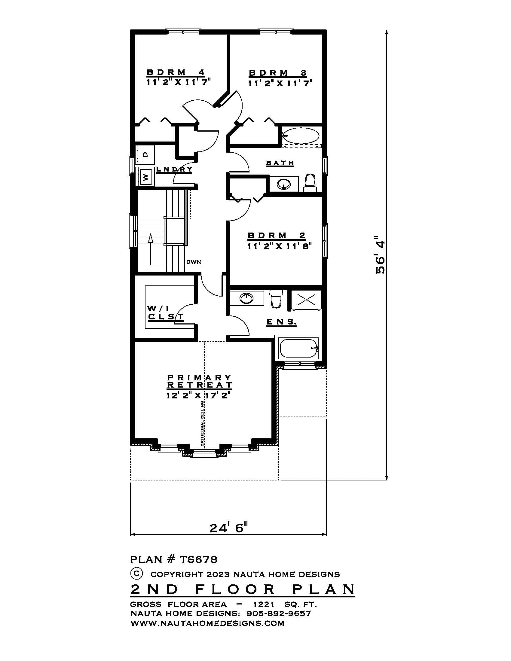 TS678- Custom Designed House Plan – Nauta Home Designs