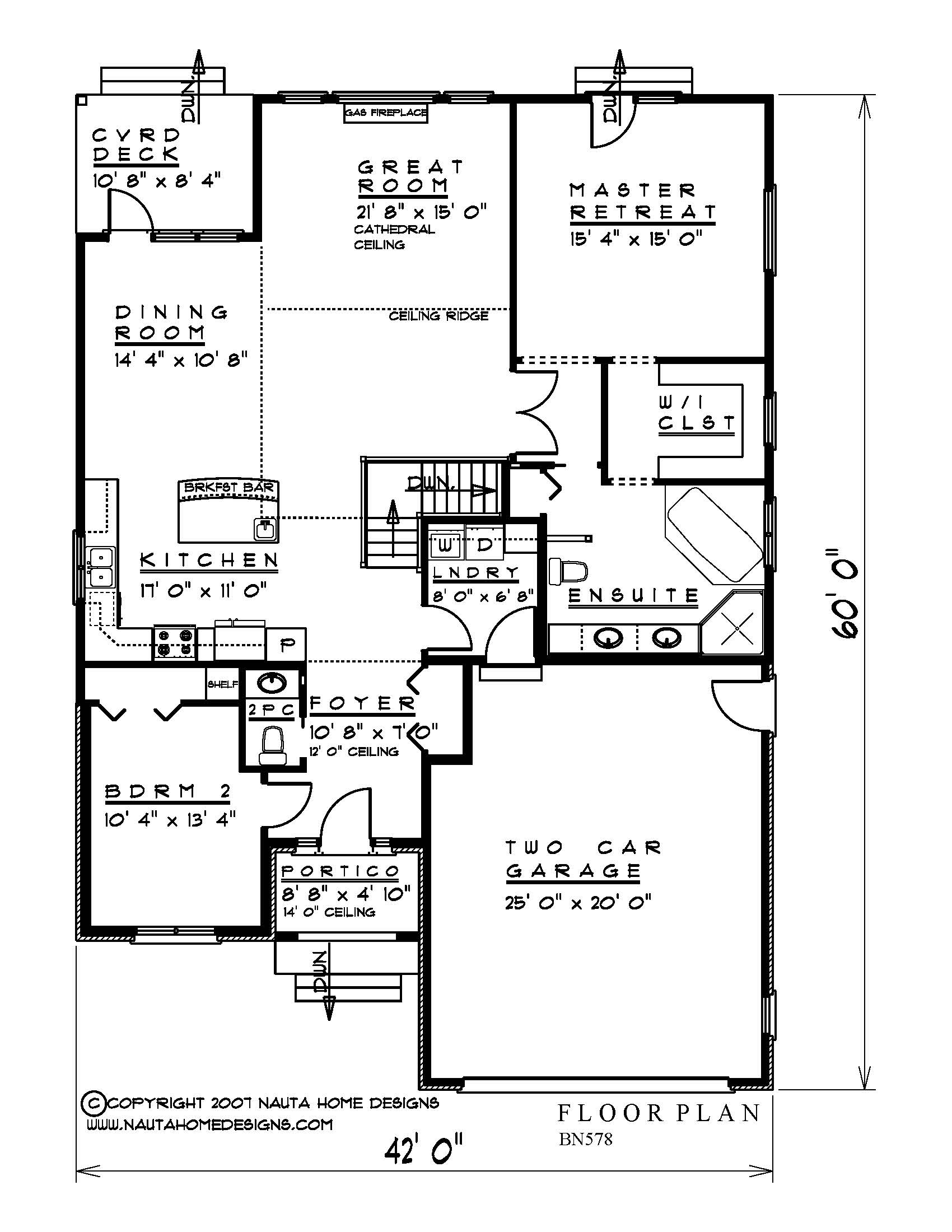 BN578- Custom Designed House Plan – Nauta Home Designs