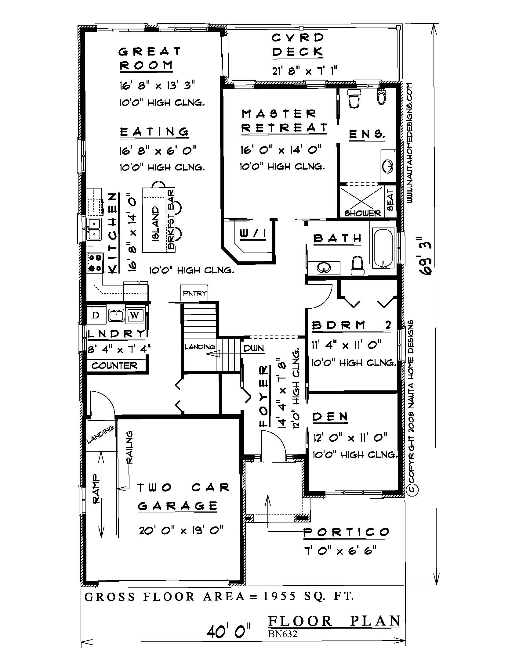 BN632- Custom Designed House Plan – Nauta Home Designs