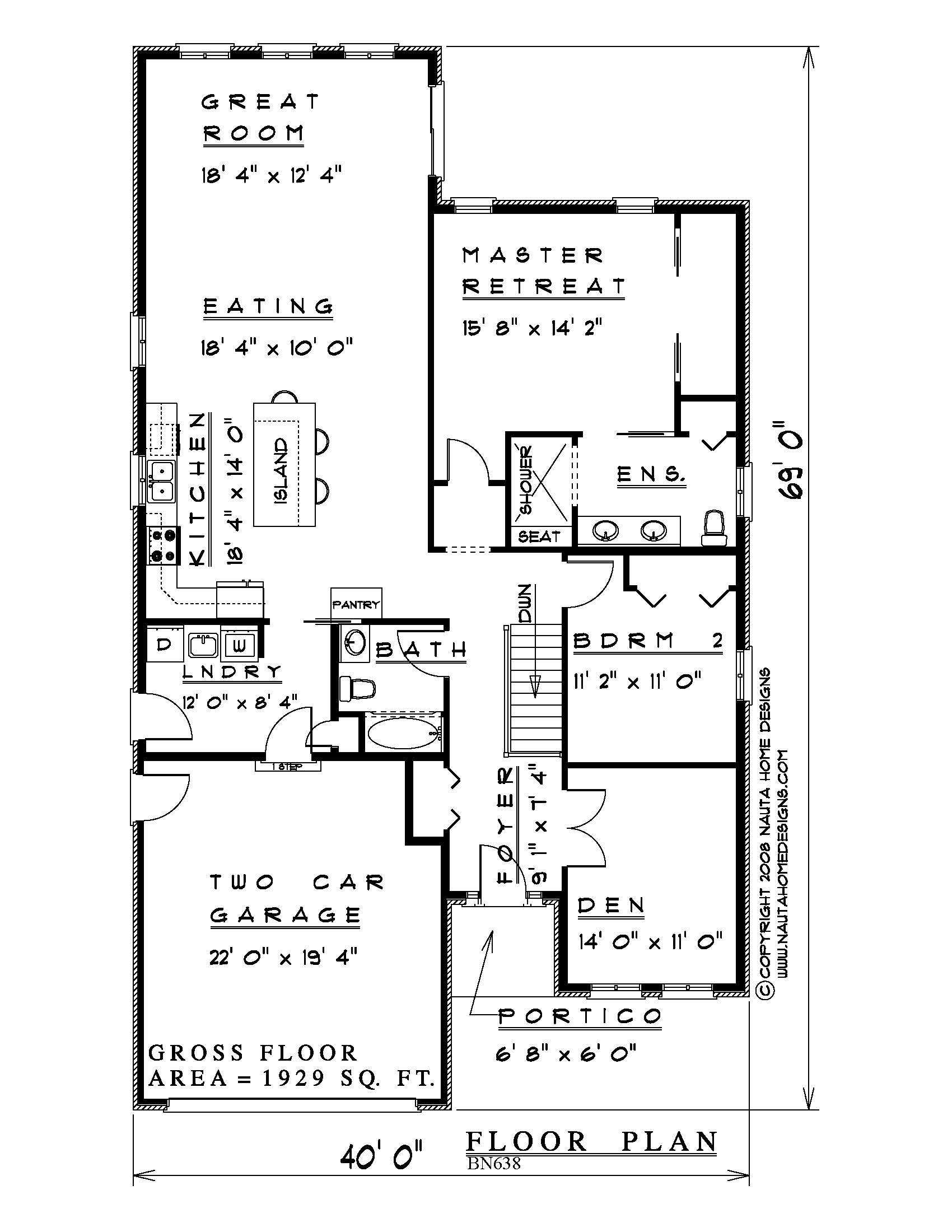 BN638- Custom Designed House Plan – Nauta Home Designs