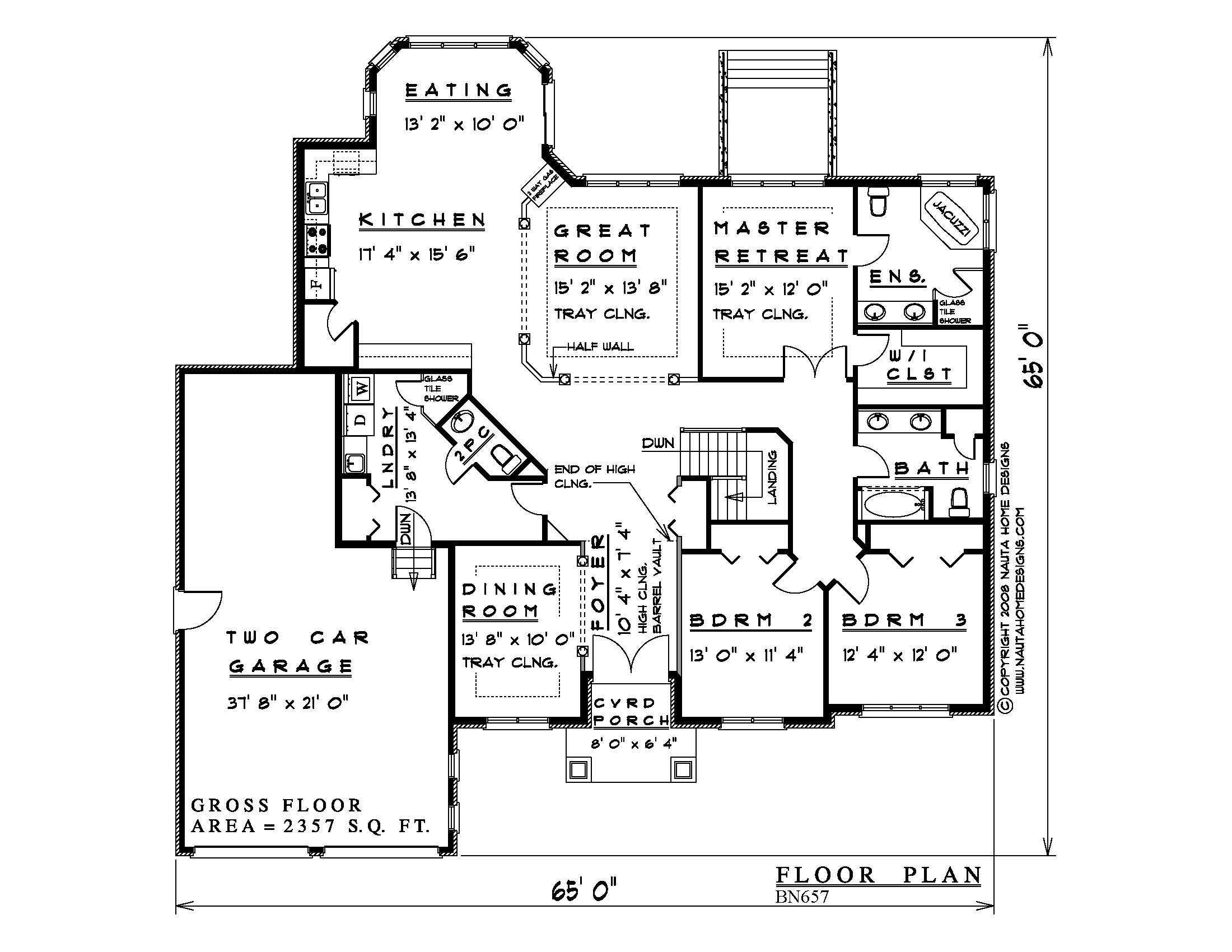 BN657 - Custom Designed House Plan – Nauta Home Designs