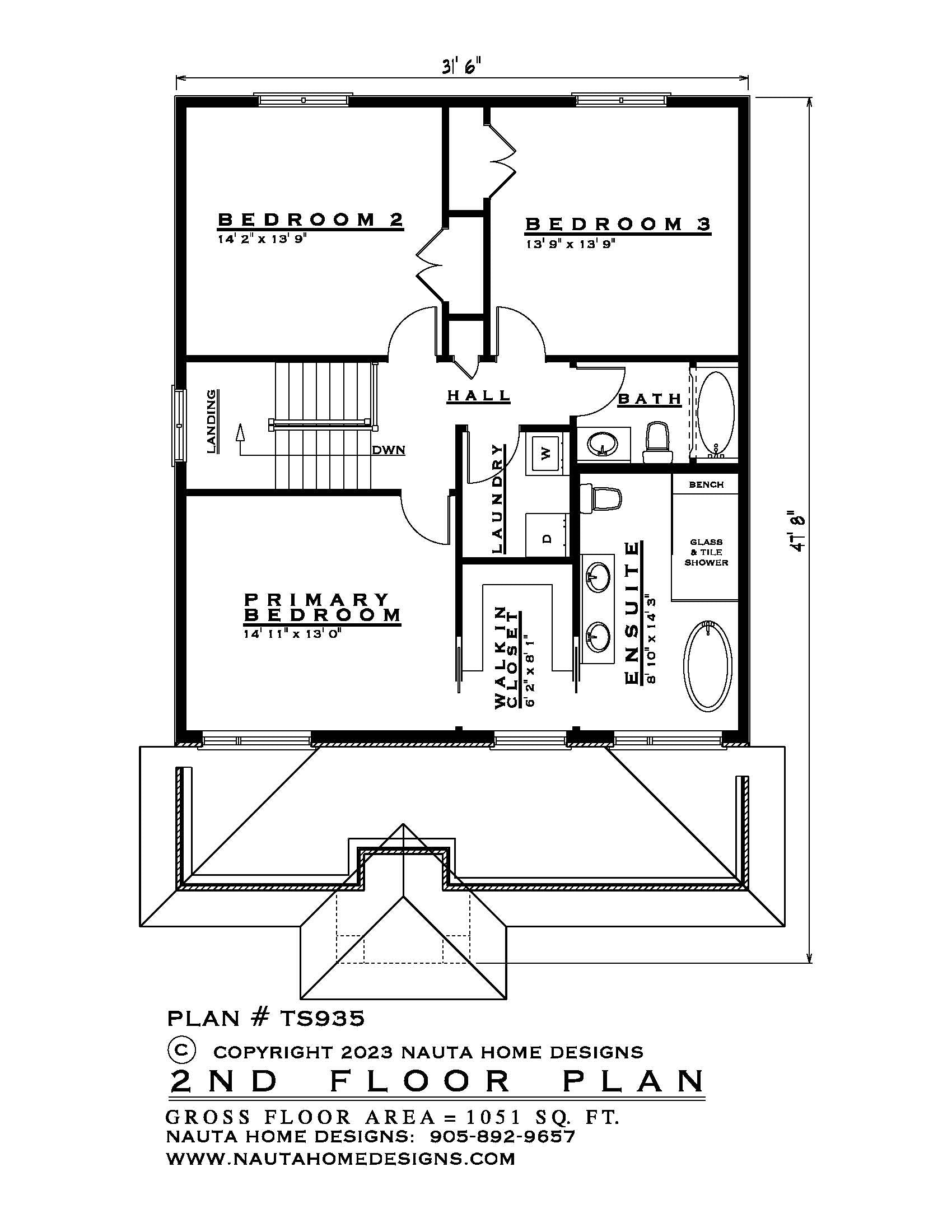 TS935 - Custom Designed House Plan – Nauta Home Designs